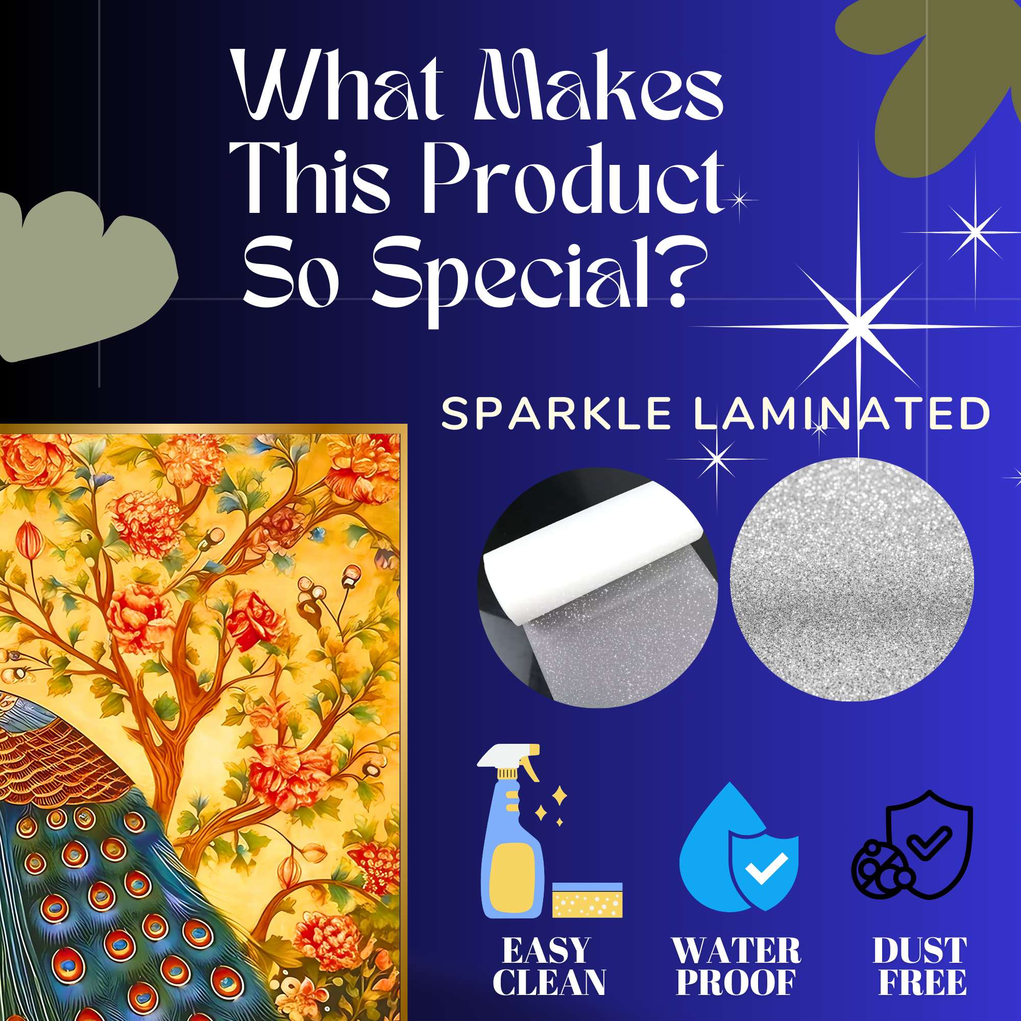 Set of Four Wall Paintings for Wall Dacoration Golden Framed Wall Paintings for Living Room & Bedroom Wall Art for Home Decoration & Office Wall Décor (13x10 inch CH-GD4-6) - Image 4